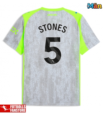 Manchester City John Stones #5 Tredje Tröja 2025-26 Kortärmad